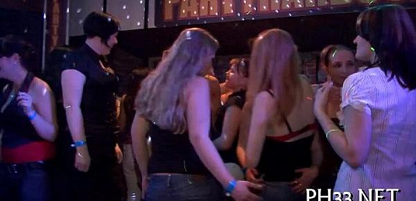  Cheeks in club screwed undress dancer
